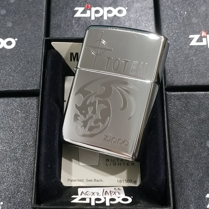 ZIPPO LIGHTER / MANCIS KOREK API ZIPPO ORIGINAL - DRAGON TOTEM ENGRAVE