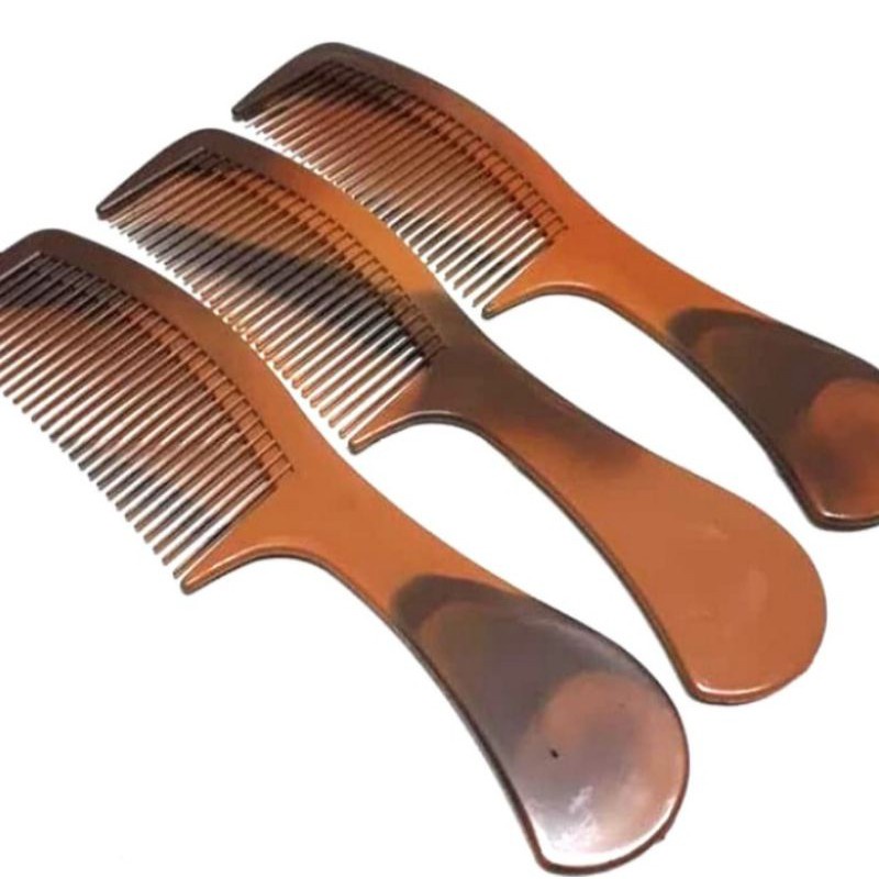 PROMO!! SISIR RAMBUT CORAK COKLAT GAGANG