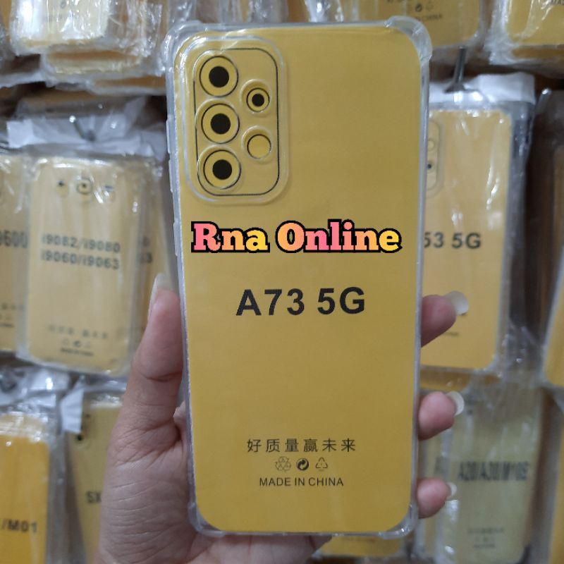 Samsung A73 5G Anti Crack Soft Case Bening