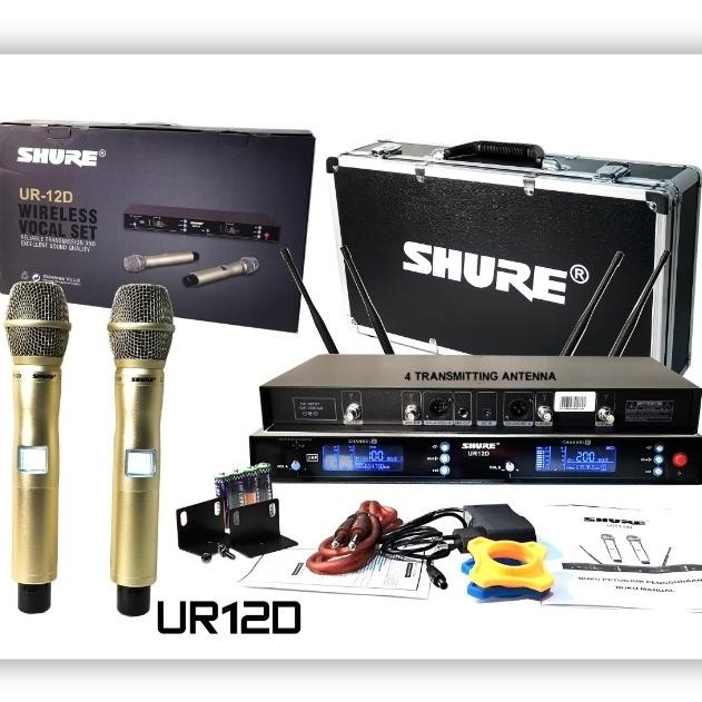 mic wireless SHURE UR12D