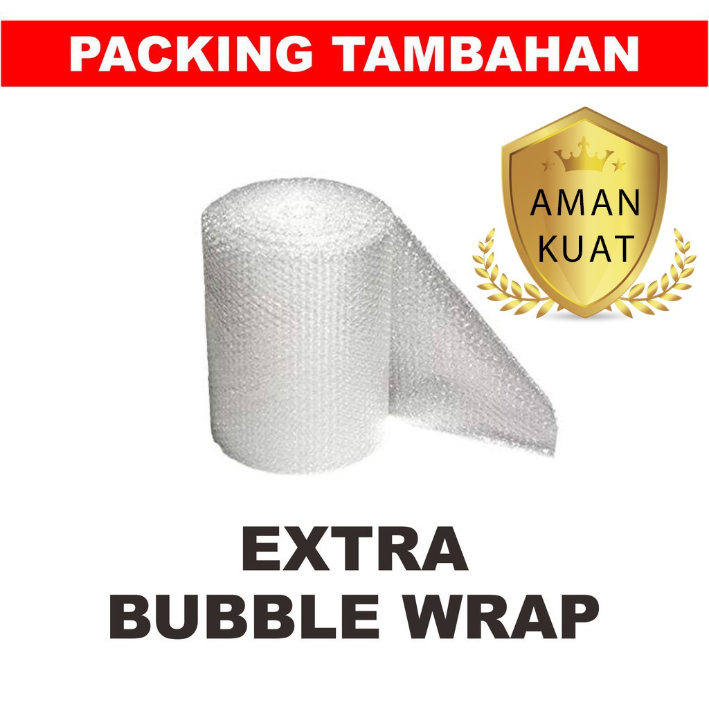 

Bubble Wrap Pack Tambahan Packing Paket Supaya Lebih Aman