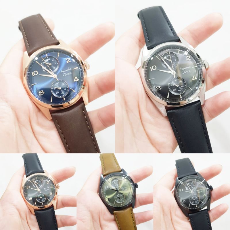 Jam Tangan Pria Alexandre Christie Ac 6579 Original Garansi 1 Tahun