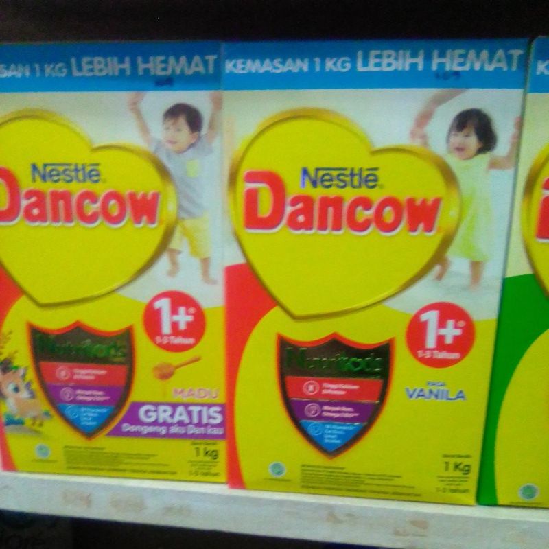 Dancow 1kg /1000g/ 1+/ 3+/ 5+ madu,vanila