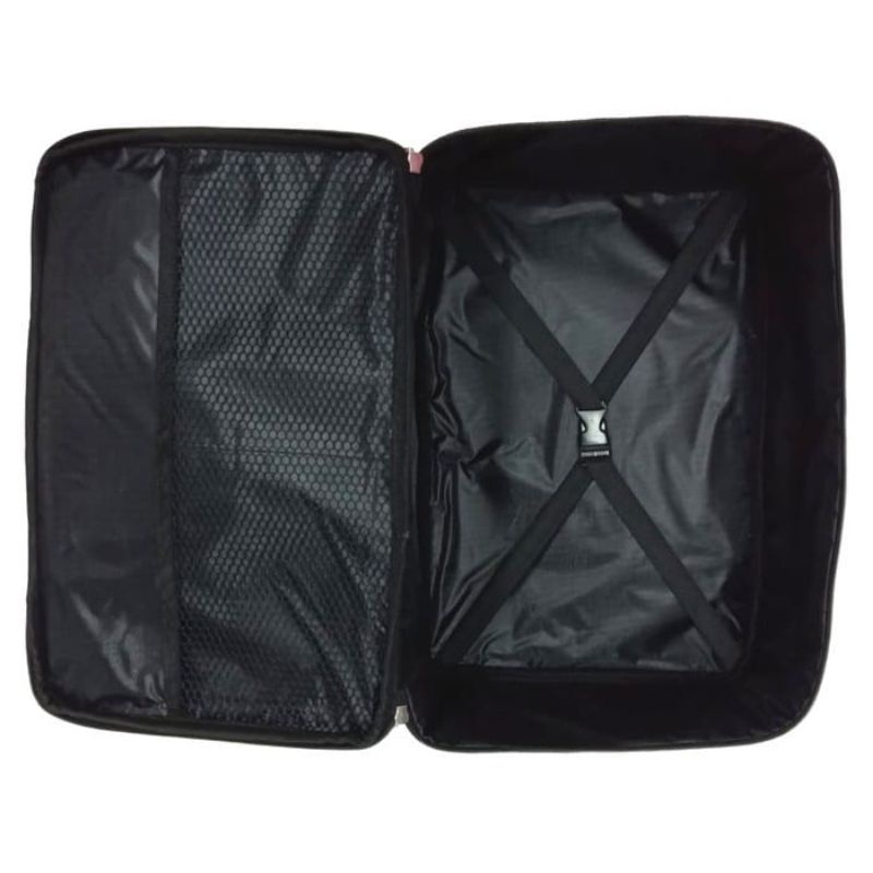 TRAVEL BAG JUMBO PREMIUM TAS KOPER WANITA CROCO HITAM