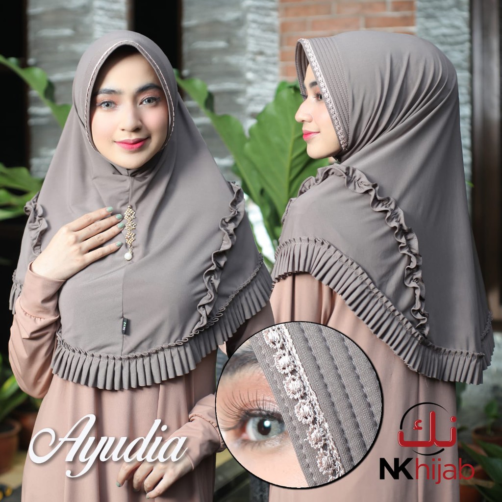 NK/IP HIJAB | Hijab instan Jilbab Kerudung HIGH QUALITY AYUDIA