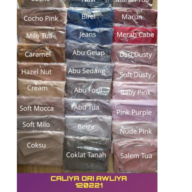 ۝ KHIMAR CALIYA ORI AWLIYA HIJAB AWLIYA COLLECTION TERBARU ♀