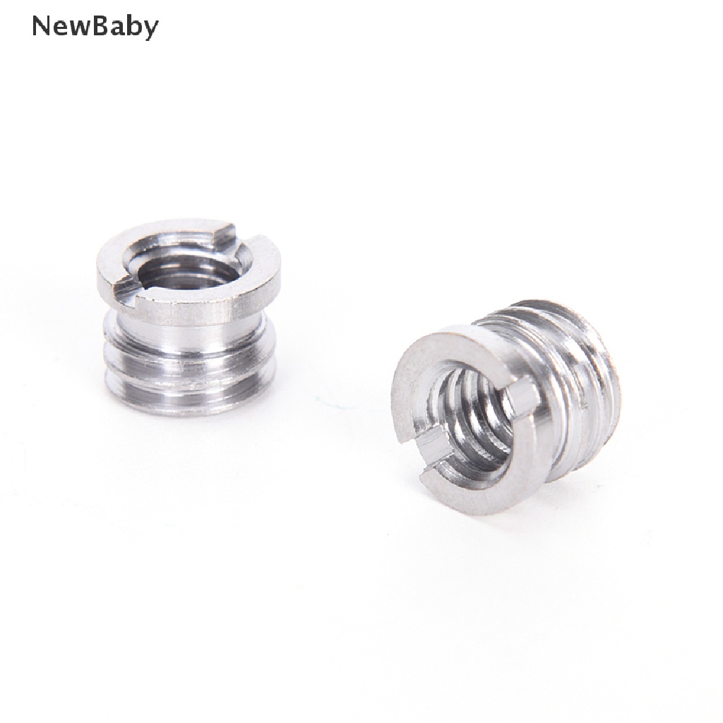 Newbaby 5pcs Adapter Konverter Sekrup 1 / 4 &quot;Ke 3 / 8&quot; Untuk Tripod &amp; Kamera X8K5