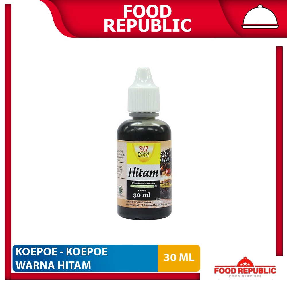 KOEPOE KOEPOE PEWARNA MAKANAN 30 ML FOOD COLORING  MINUMAN KUE HALAL