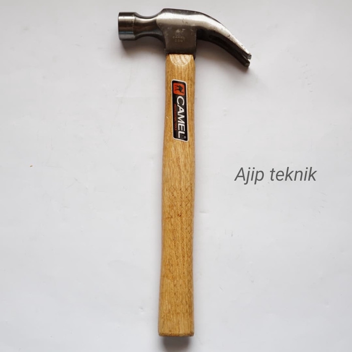 Palu Kambing Gagang Kayu 1/2Kg / Claw Hammer Camel