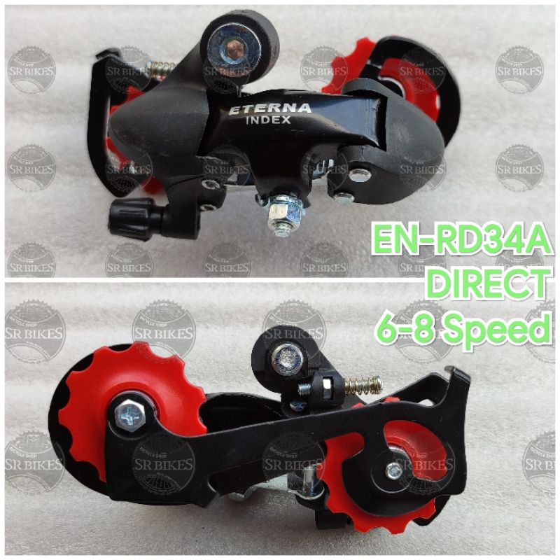 RD Rear Derailleur Letter S Sepeda 6 7 8 Speed. Direct (BAUT MUR) ETERNA