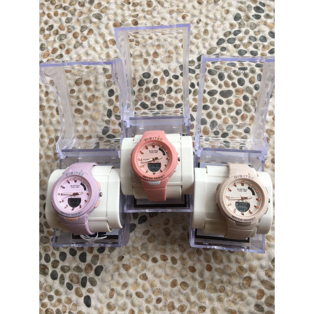 Jam Tangan Digitec Wanita DG 3082T / BDA 4082T Original Dan Anti Air Jam Tangan Digitec original