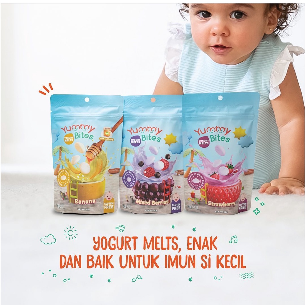 Yummy Bites Yogurt Melts 20gr