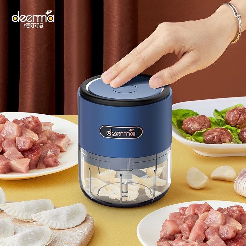 Deerma JS100 Mini Garlic Grinder - Blender Penggiling Elektronik