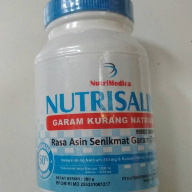 

Nutrisalin garam diet 200grm
