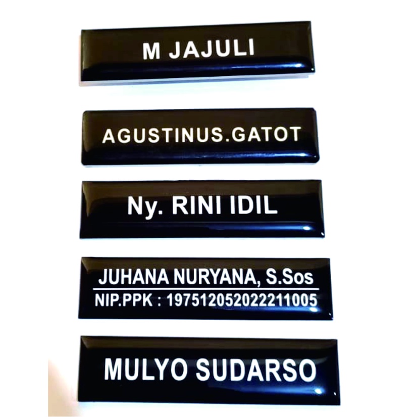 

PAPAN NAMA DADA / Nametag