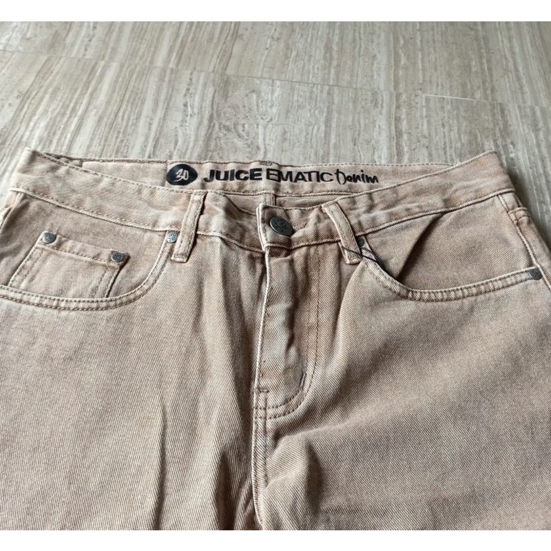 Celana jeans juiceematic form 1805 khaki