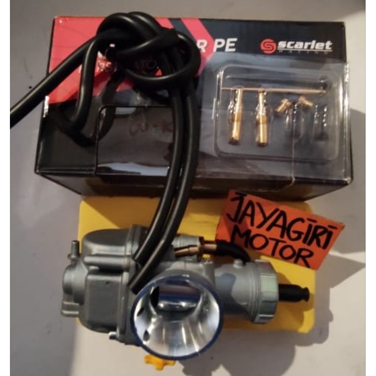 Carburator Assy PE 24 26 28 Scarlet Racing PE24 PE26 PE28 Karburator Carbu Karbu Jarum Skep Per Repa