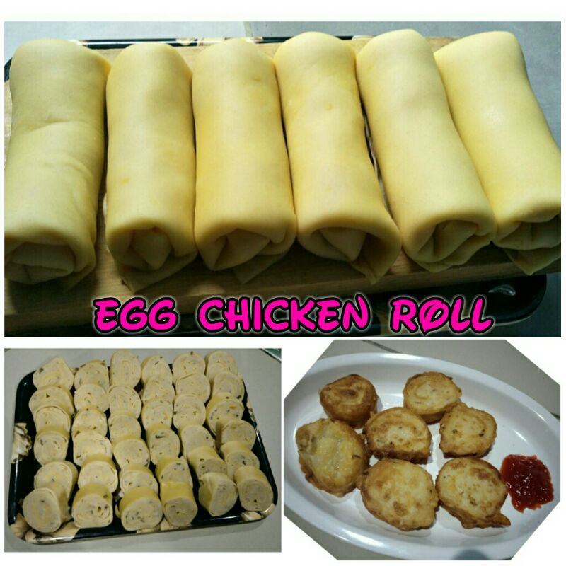 

chicken egg roll ukuran 250gram