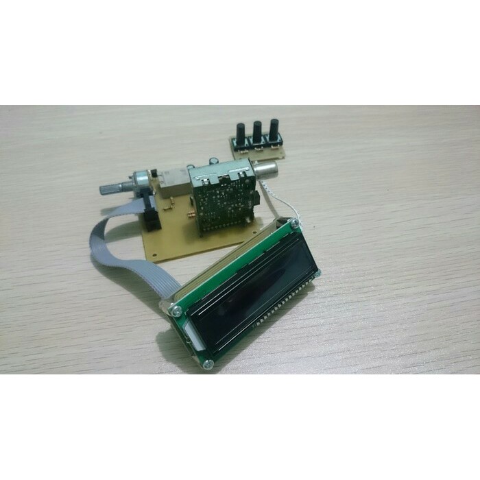 Jual Kit Penerima Radio FM stereo 64-108 MHz PLL LCD Soldered and Tested terbaik