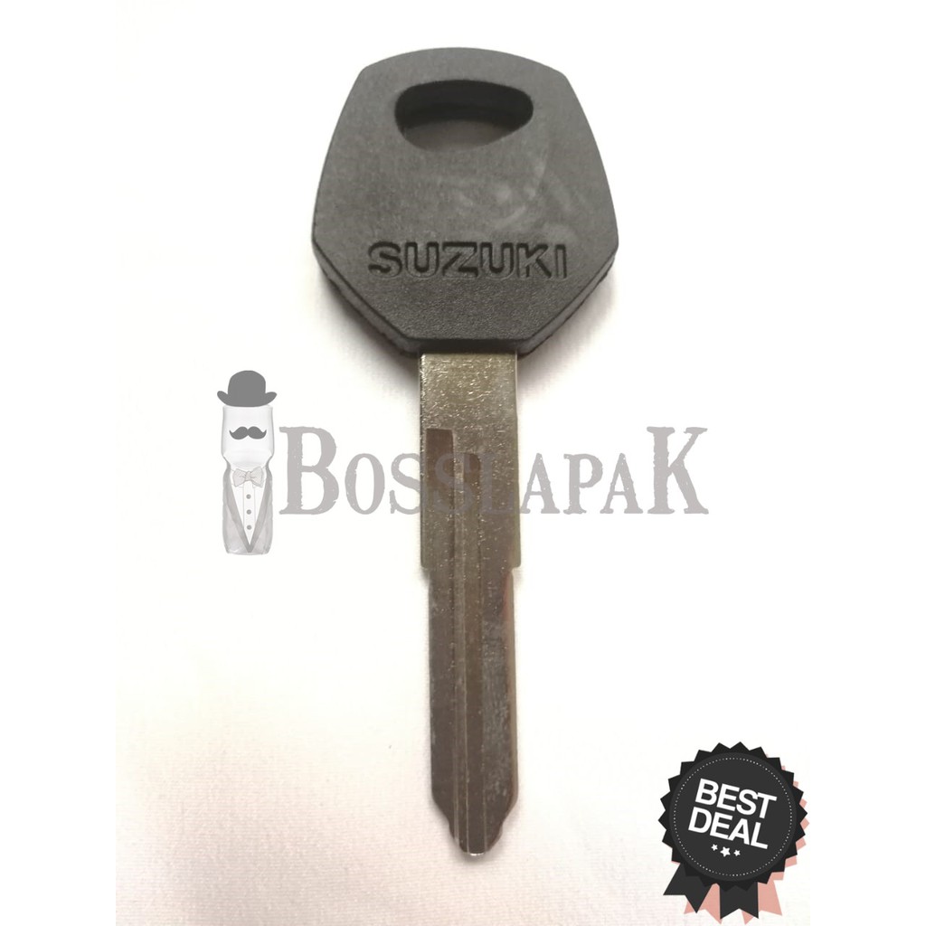 kunci duplikat keyblank motor suzuki thunder Kanan karet