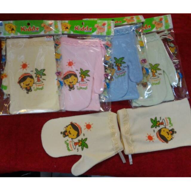 Waslap bayi kiddy isi 2pcs / lap mandi bayi