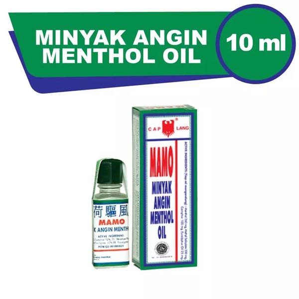 [5ML] [BPOM] CAP LANG MAMO MINYAK ANGIN MENTHOL OIL 5 ML | MINYAK ANGIN MENTHOL