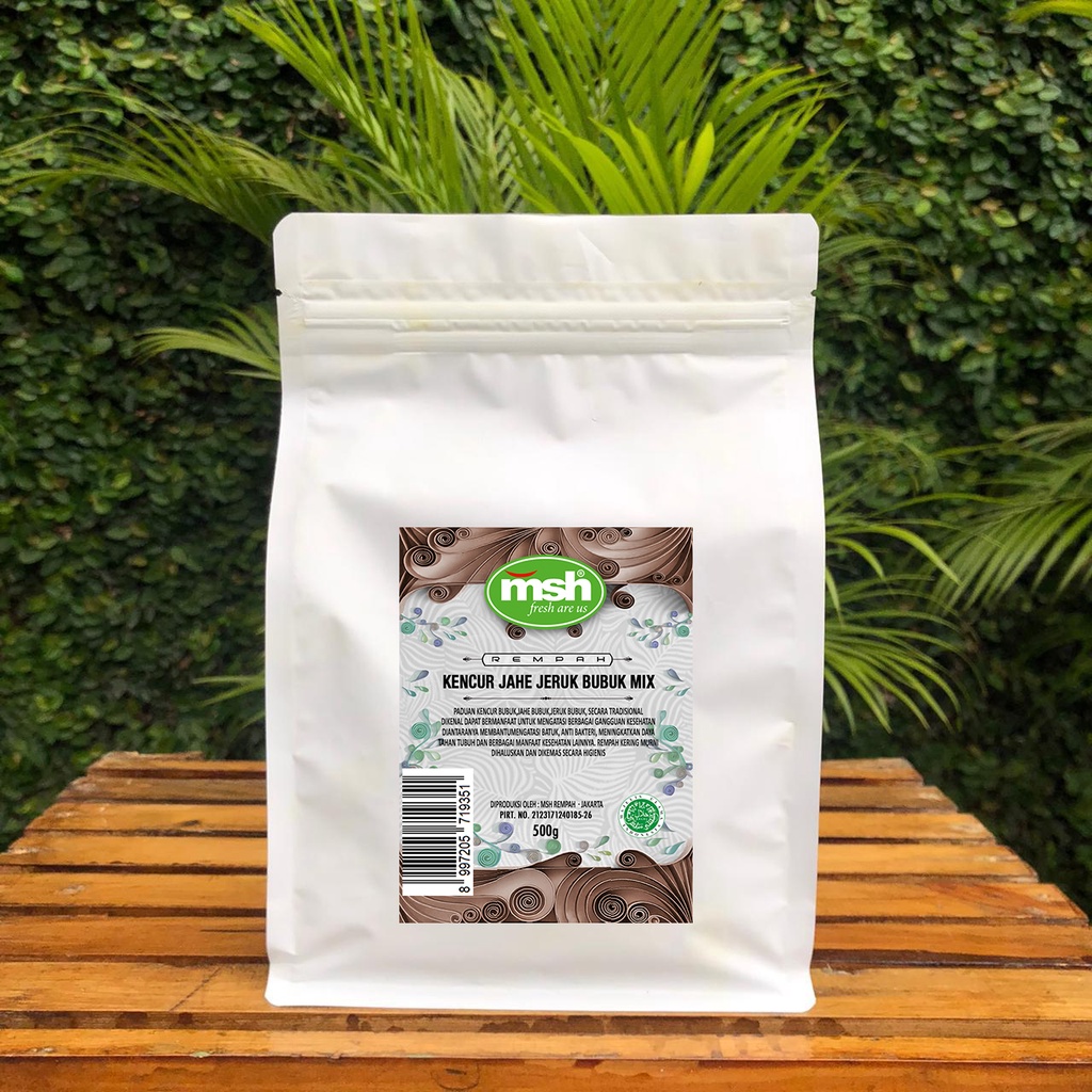 

MSH Kencur Jahe Jeruk Bubuk Mix 500 g