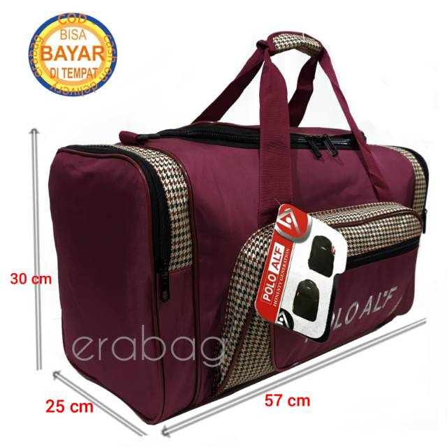 Tas travelling jinjing selempang polo AL'F tas travel 515