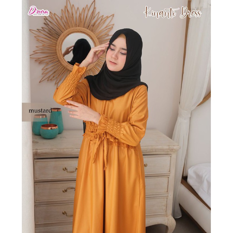 GAMIS POLOS TOYOBO KINANTI DRESS BY DZEERA
