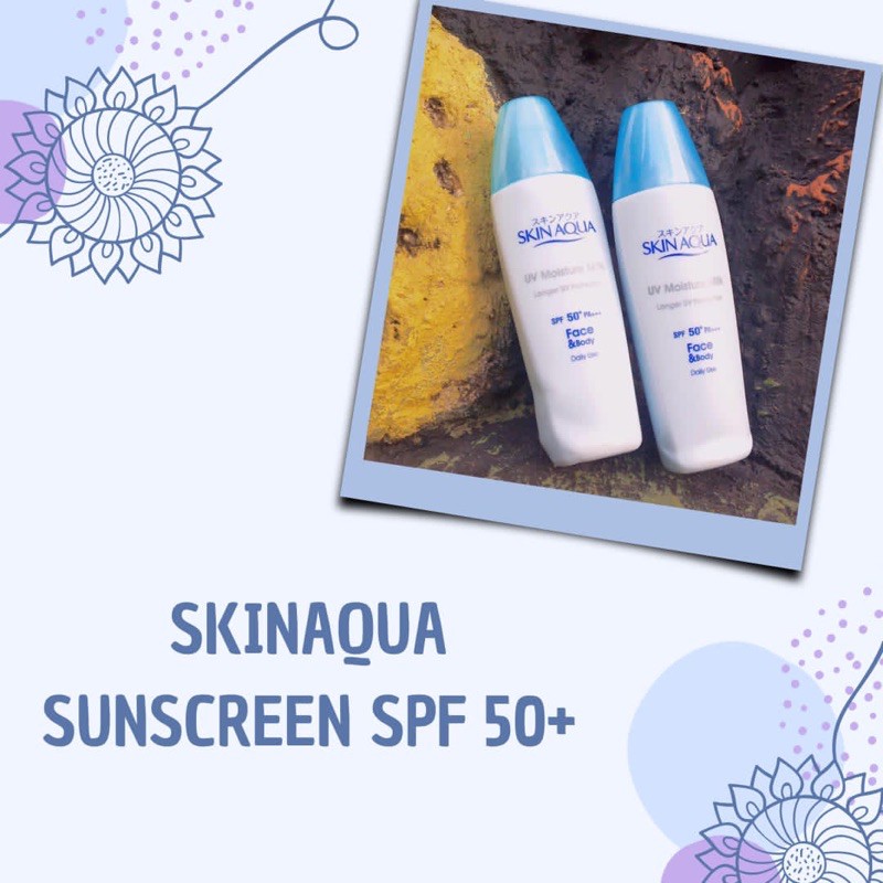 SKINAQUA UV MOISTURE MILK SPF 50 + PA +++ 40g (REJECT)