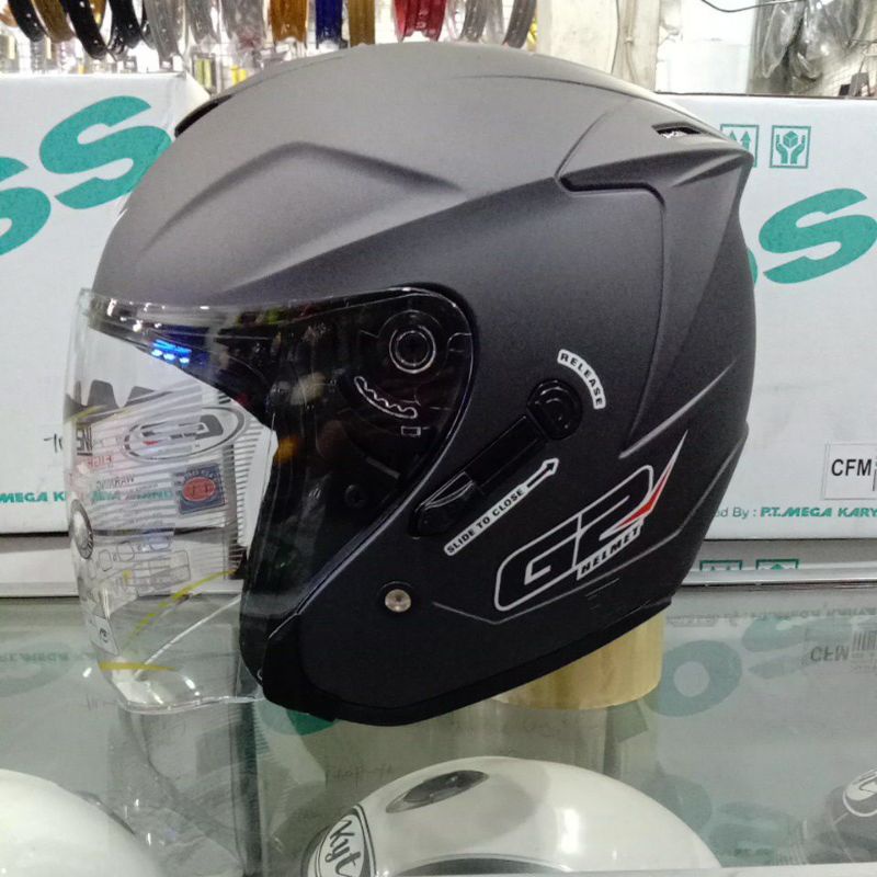 HELM G2 OPTIMAX SOLID HELM G2 ORIGINAL DUOBLE VISOR