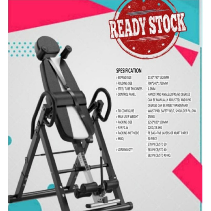 Alat peninggi Badan/Inversion Table