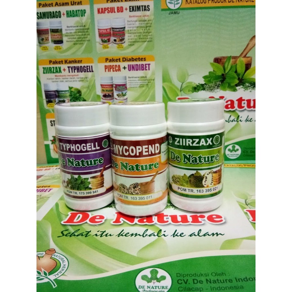 Paket Herbal Hernia De Nature Indonesia Garansi Asli 100%