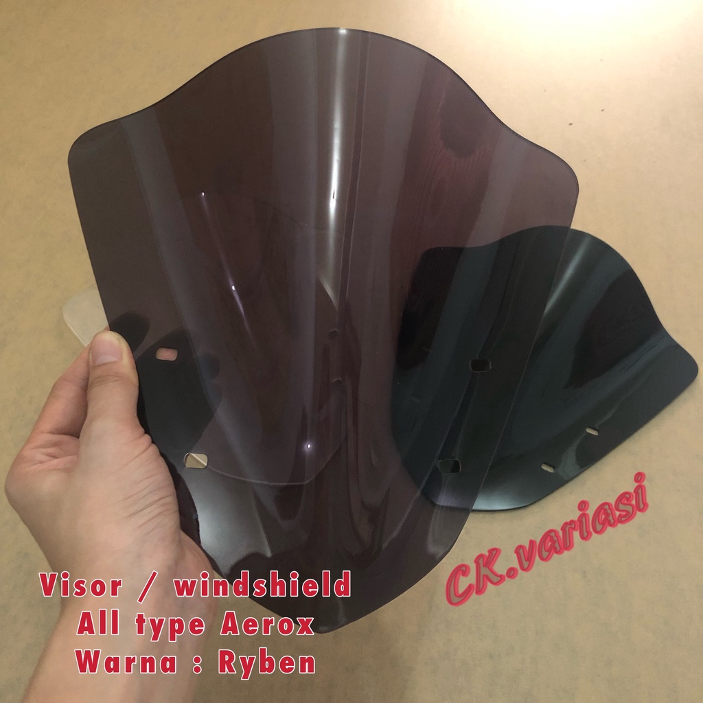 VISOR  AEROX 155 WINDSHIELD YAMAHA AEROX 155 CONNECTED