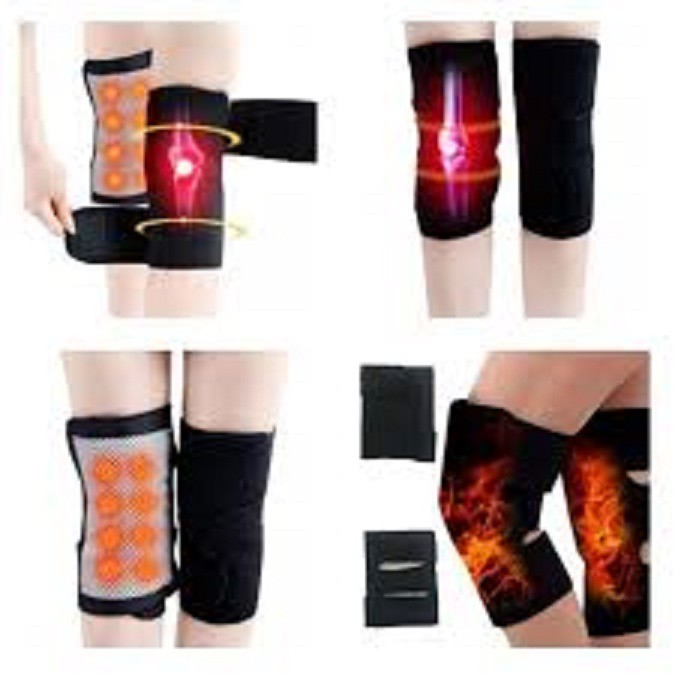 Sabuk Terapi Pemanas Lutut / Magnetic Therapy Self Heating Knee Pads