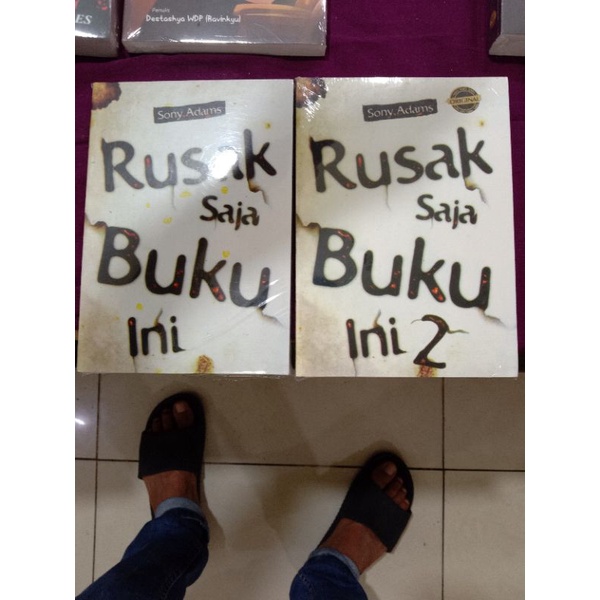 Jual Buku Rusak Saja Buku Ini & Rusak Saja Buku Ini Produk No.2 Asli ...