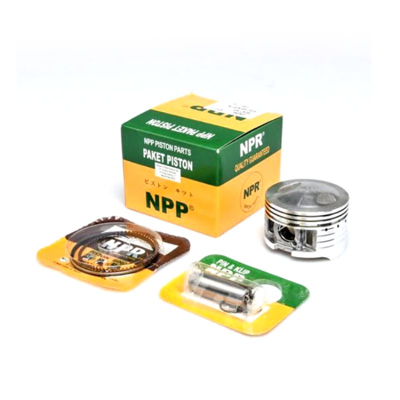 NPP Piston kit motor Honda beat XB ukuran Standar - 50 - 100 - 150 - 200 | Seher ring pin pen klip c