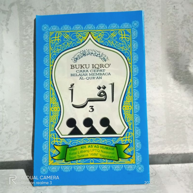 iqro jilid 3 / iqro' jilid 3 kecil/ iqro' kecil jilid 3 murah
