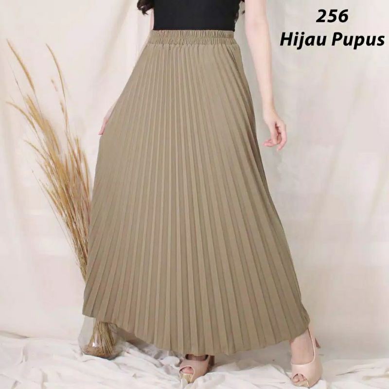 ROK PLISKET HIJAU PUPUS