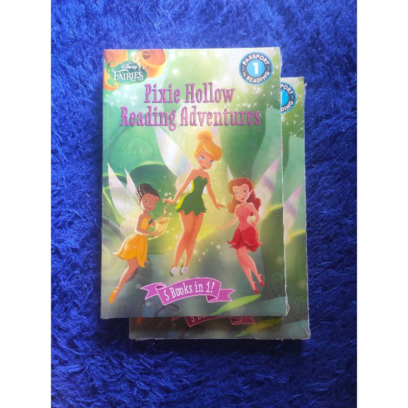 Buku Cerita Tinker Bell Disney Fairies Pixie Hollow Reading Adventures 5 books in 1