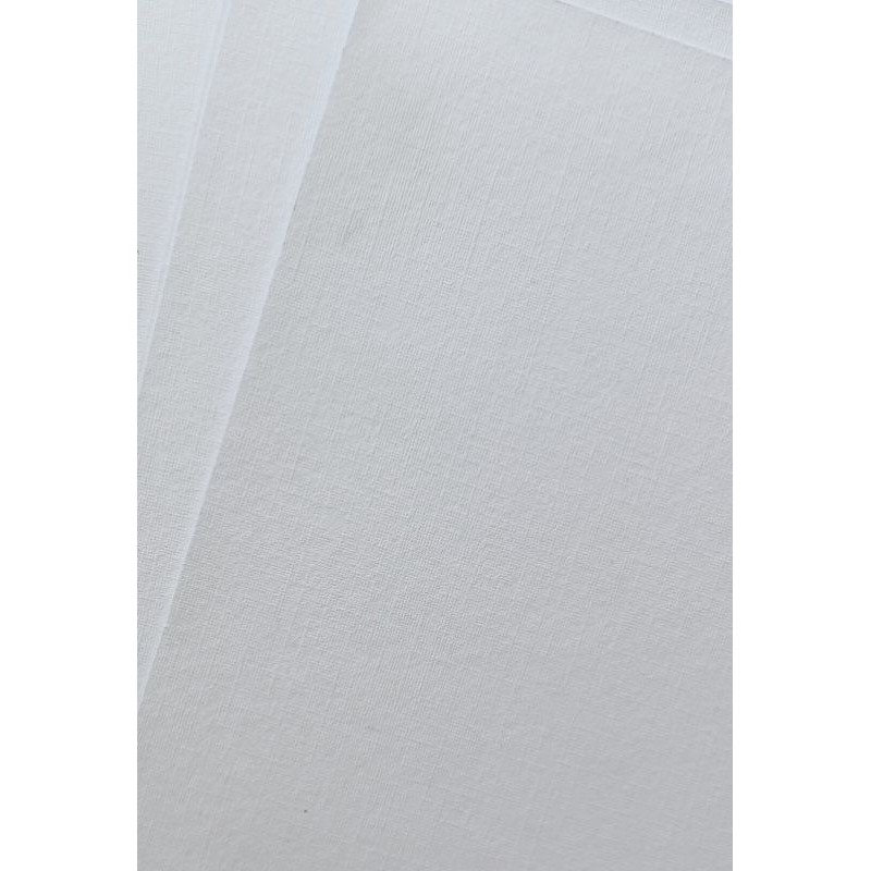 KERTAS LINEN PUTIH UKURAN A5/KERTAS SERTIFIKAT/KERTAS FANCY LINEN/LINEN PUTIH TEBAL