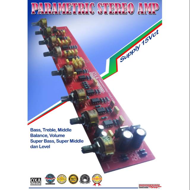 Parametrik stereo amplifier