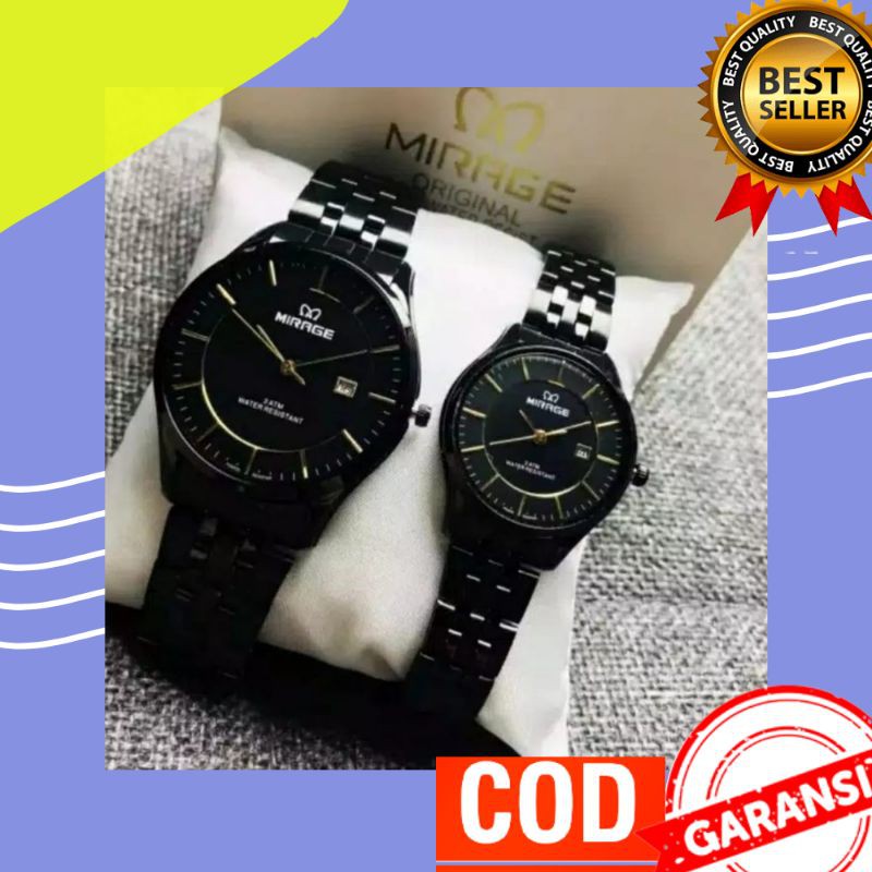 Jam Tangan MIRAGE Couple Original Murah Bergaransi