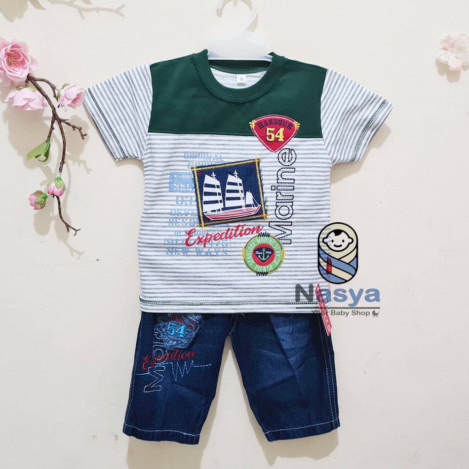 [SH-046] setelan kaos baby boy 6m - PENATA