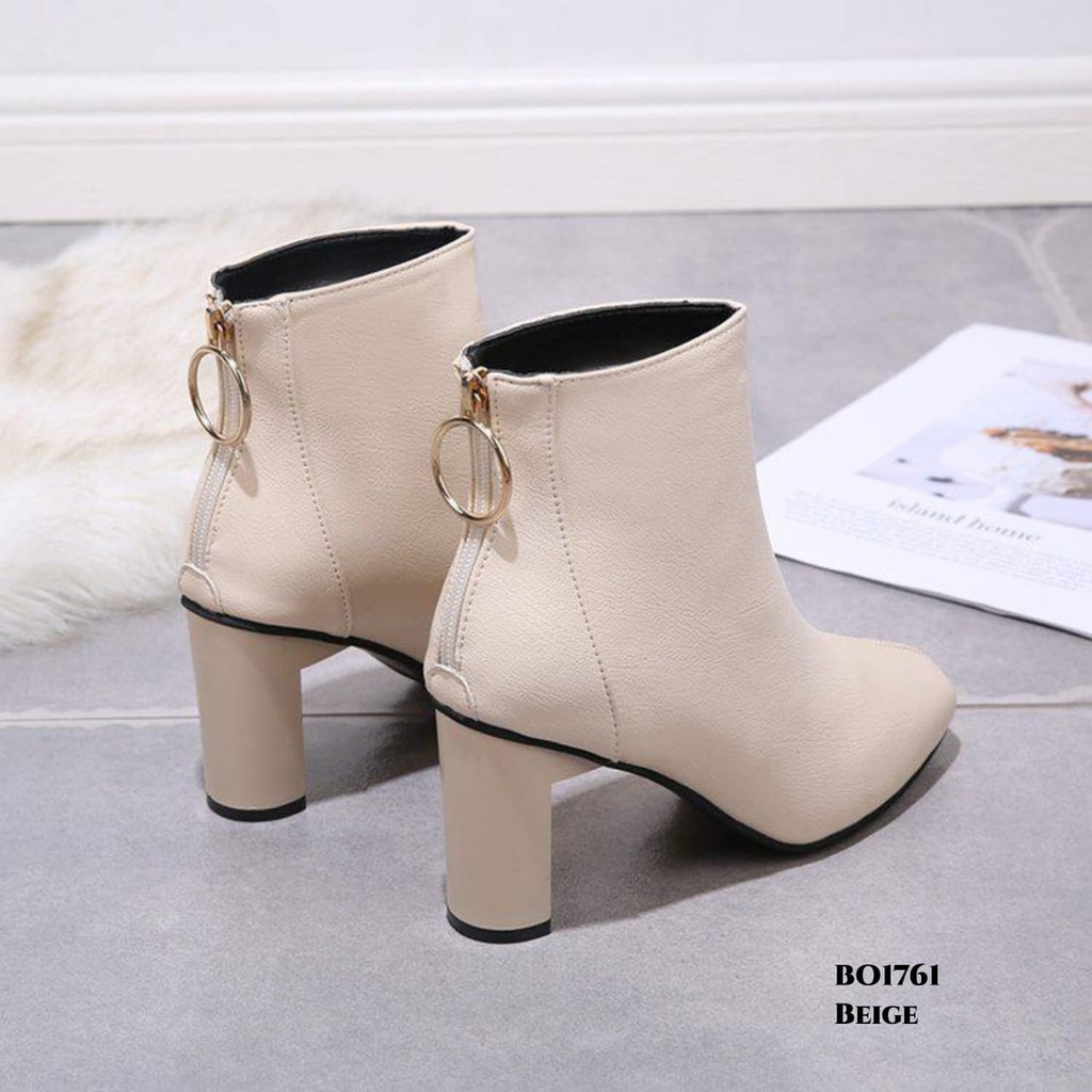 RESTOCK PRF Sepatu Boots Heels Korea BO1761