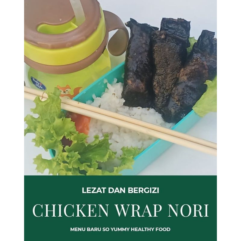 

chicken wrap Nori ( Wajib order KARDUS untuk Packing)