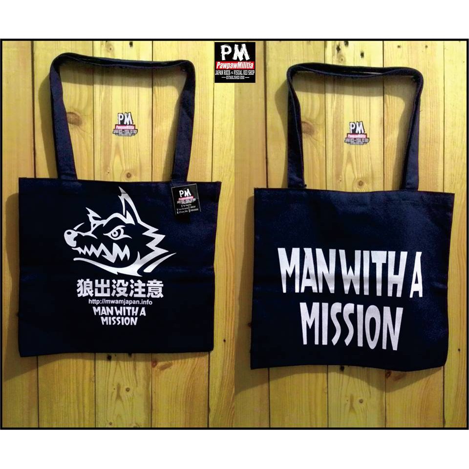 Totte Bag Man With A Mission Blue