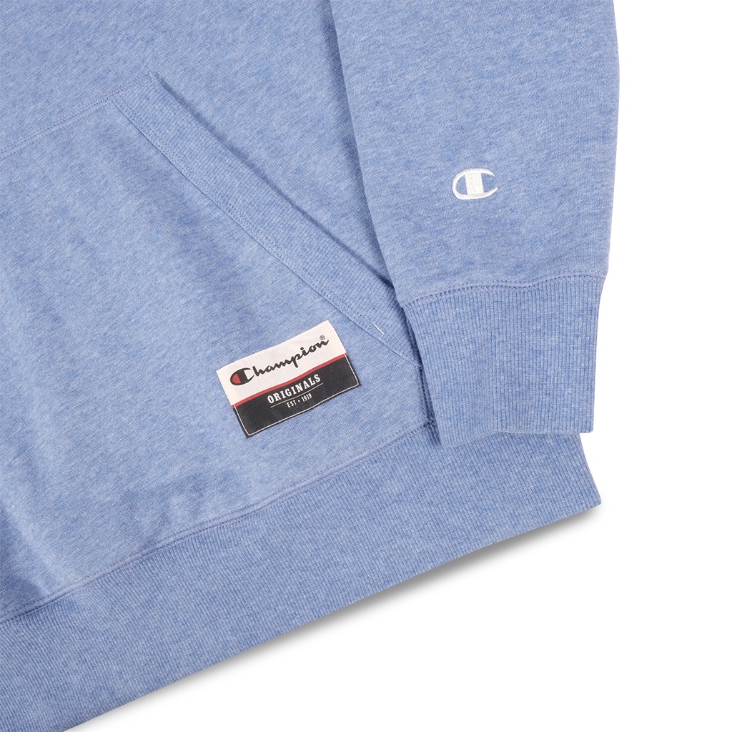 Champion Sueded Fleece Hoodie Light Blue