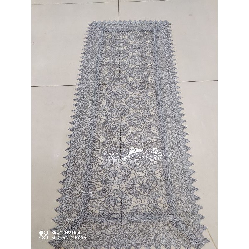 taplak meja tamu renda renda