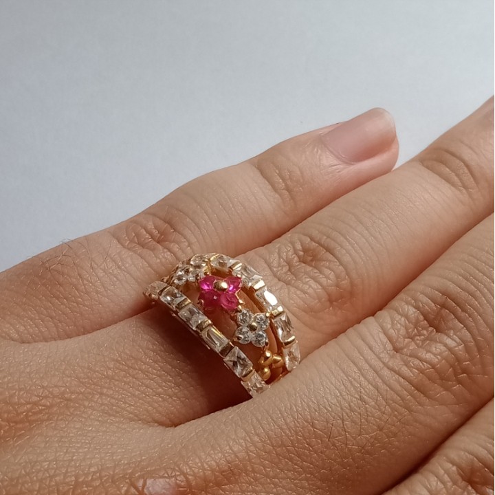 Cincin Emas 17K - 4.5 gr Kadar 750 - 835